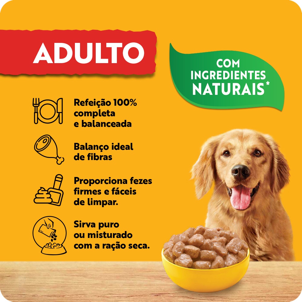 PEDIGREE® Sachê adulto sabor frango ao molho