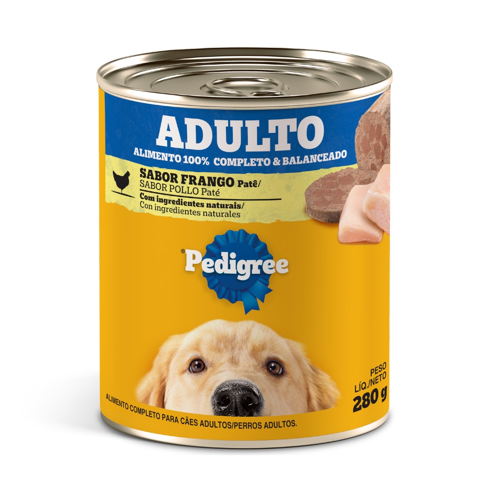 PEDIGREE® Lata adulto sabor frango patê