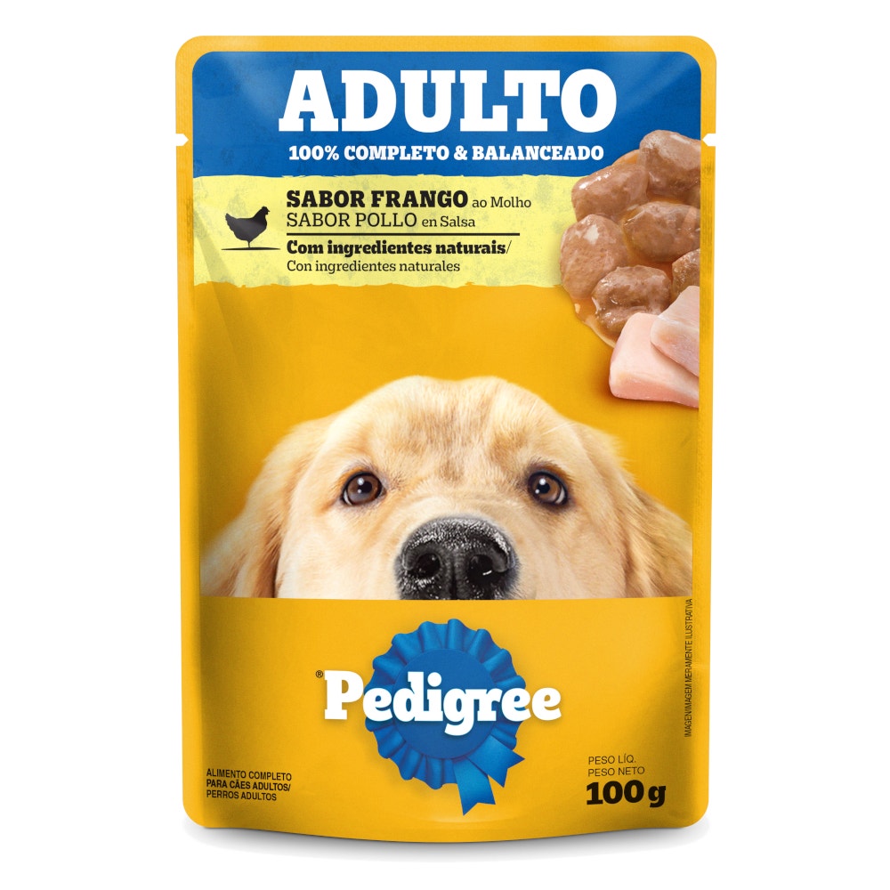 PEDIGREE® Sachê adulto sabor frango ao molho
