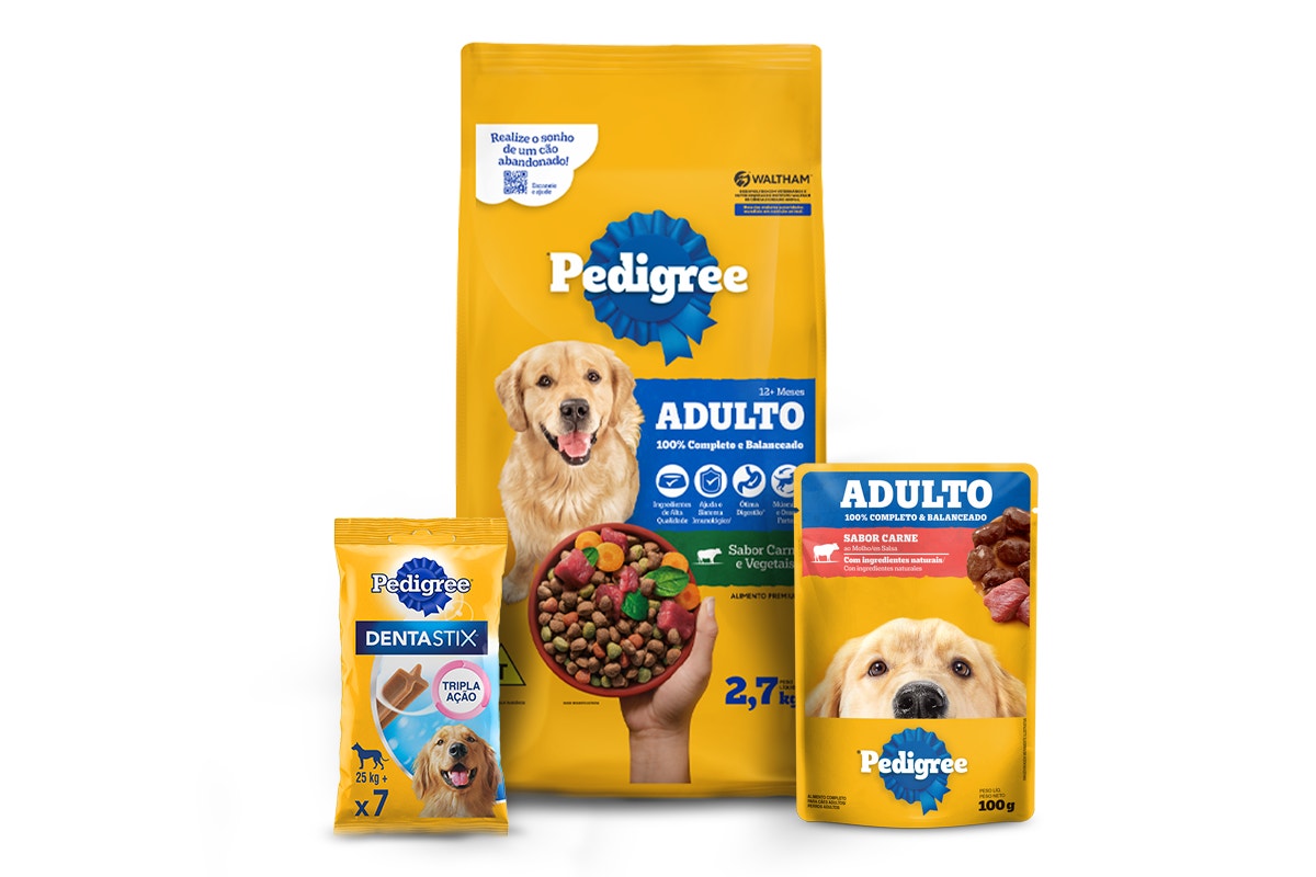 banner alimento para cães adulto