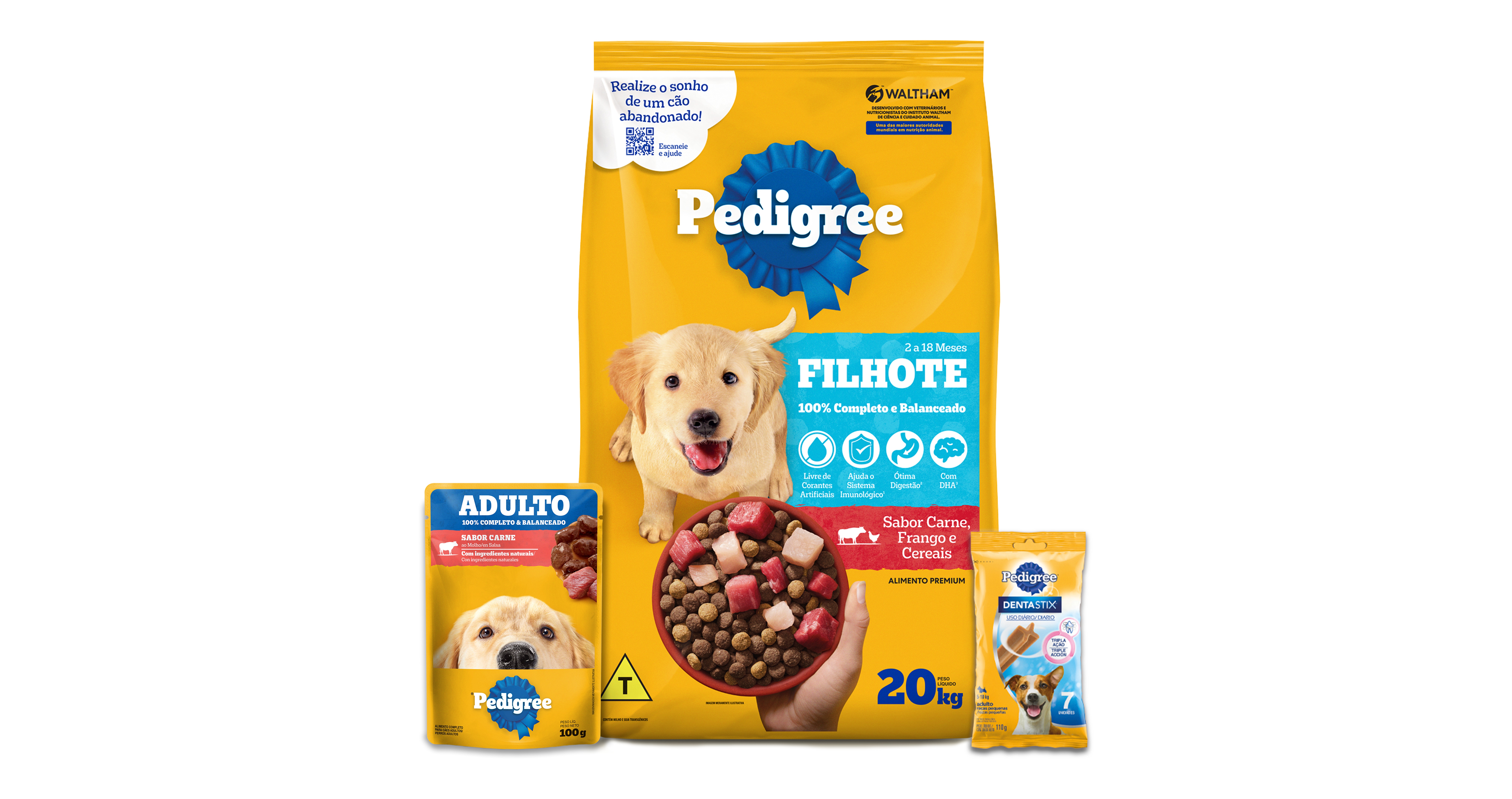 PEDIGREE® Linha de produtos