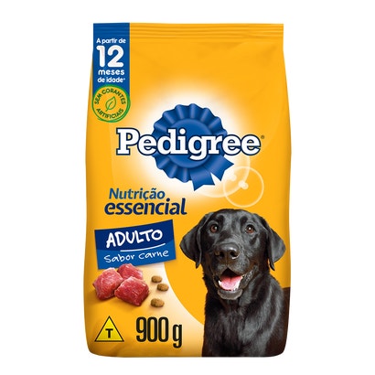 PEDIGREE® Nutrição Essencial Ração Seca Adulto Sabor Carne