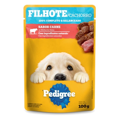 PEDIGREE® Sachê Filhote Sabor Carne Ao Molho